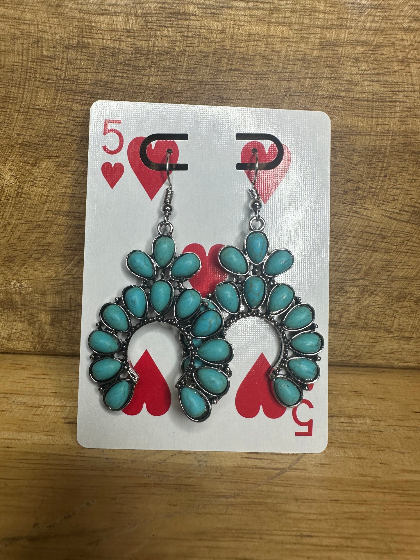 Turquoise Squash Earrings