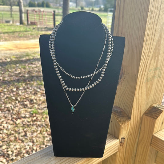 Lightning Necklace Set