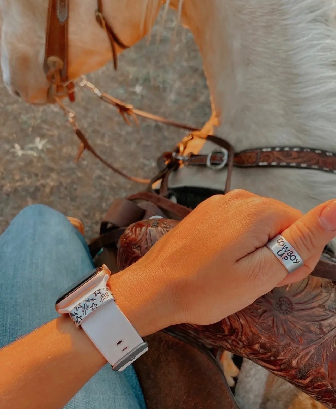 Cosmic Cowboy Apple Watch Cuff