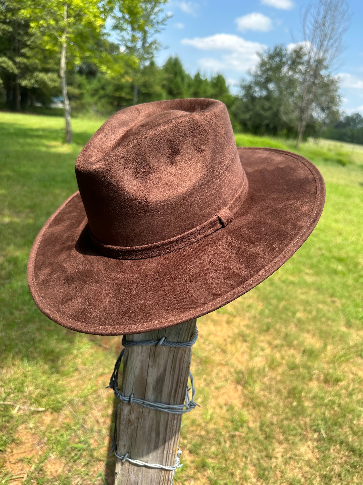 Customized Suede Hat