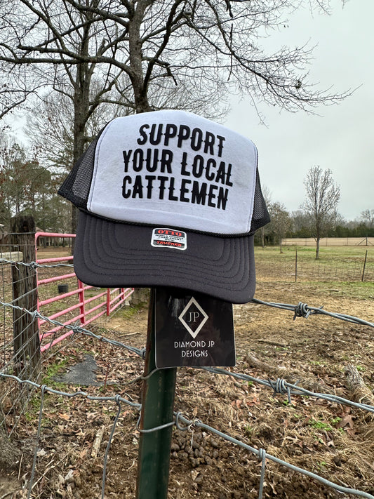 Support Your Local Cattlemen Trucker